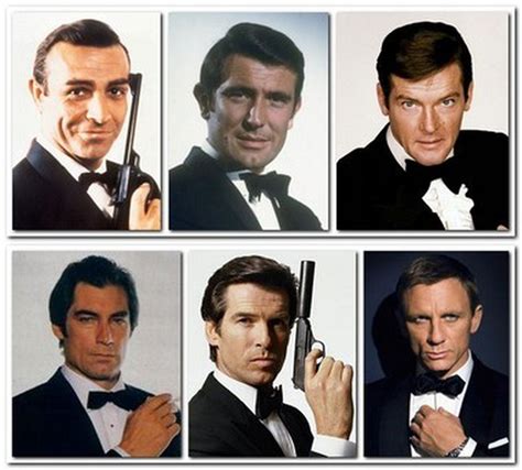 james bond acteurs.